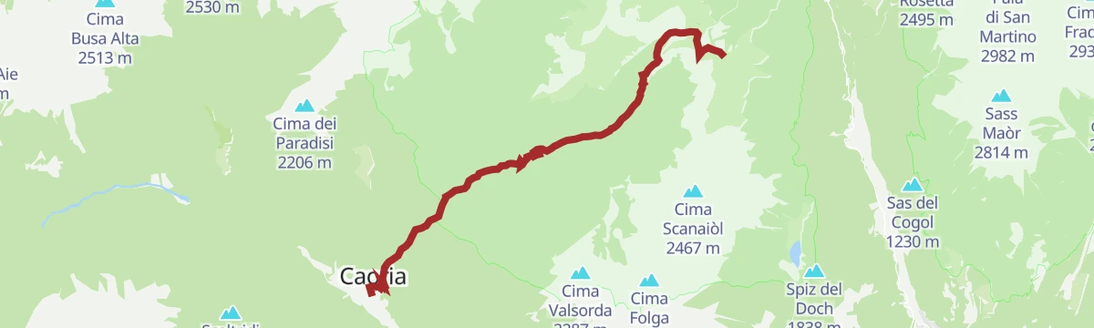 Route map: Valsorda Enduro Classic - Tour 2271